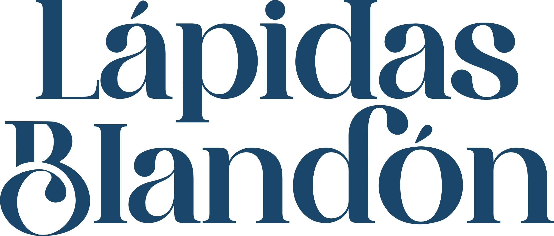 Lápidas Blandón