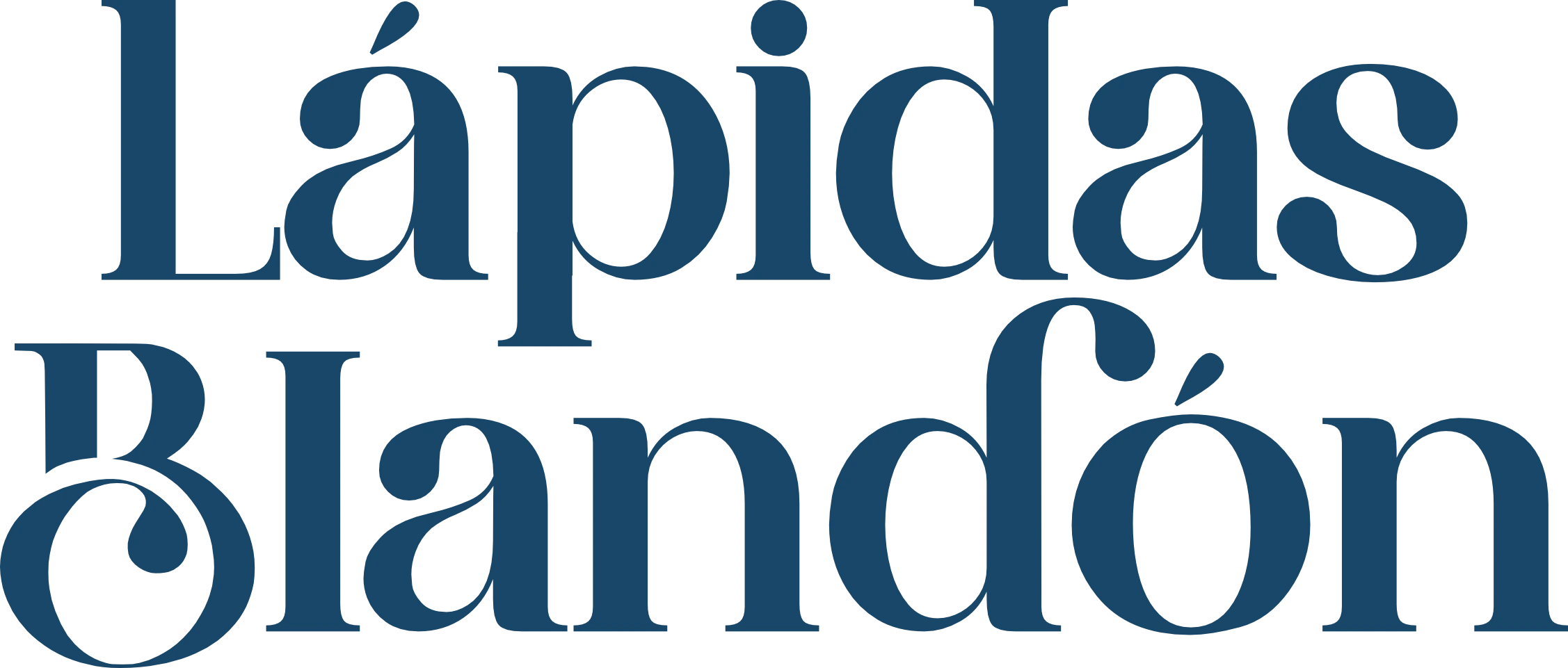 Lápidas Blandón